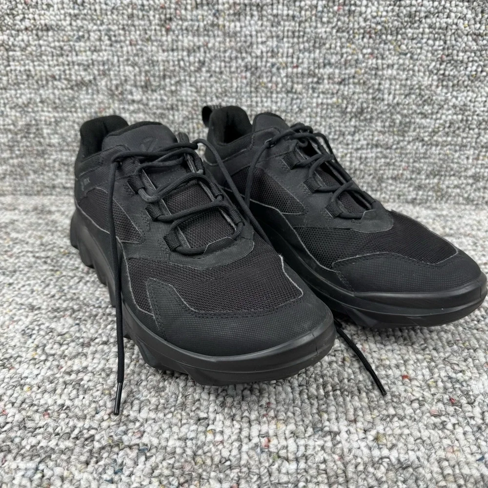 ECCO MX Shoes Mens 8-8.5 Gore-Tex Outdoor Waterproof Hiking Low Top Black
